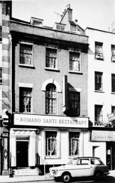 50 Greek Street 1964.jpg. Click on the picture to enlarge